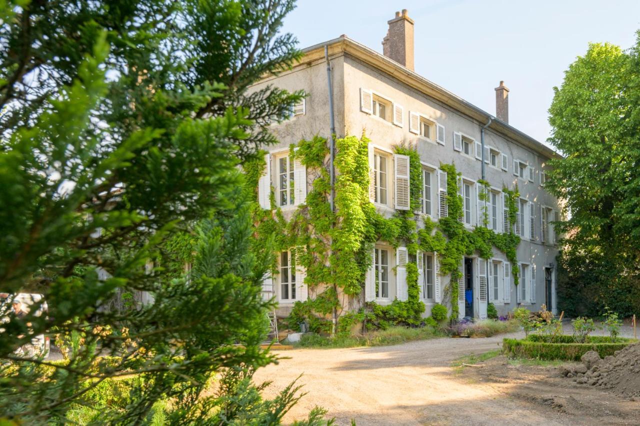 Logis Hotel Du Parc Понт-а-Муссон Экстерьер фото